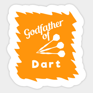 Godfather of Dart Sticker